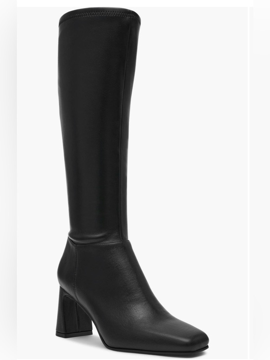 Steve Madden Shoes - Steve Madden Hunny Knee High Boots Women’s Black Block Heel Tall Boots NWT